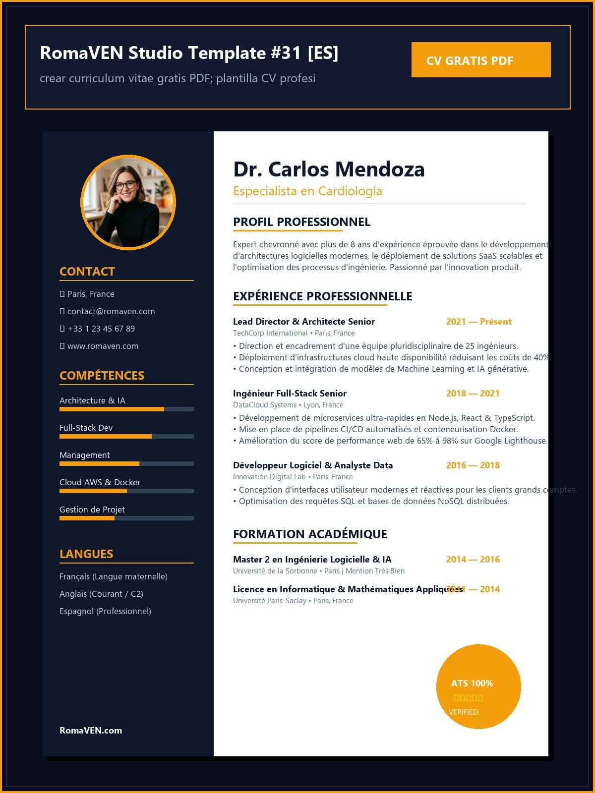 crear curriculum vitae gratis PDF